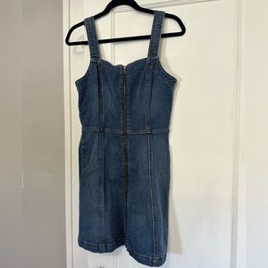Reformation Blue Denim Mini Dress